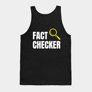 Fact Checker Tank Top